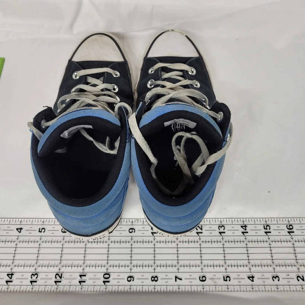 Converse Chuck Taylor All Star Madison‎ Mid Black Blue Sneakers A06371F Kids 6